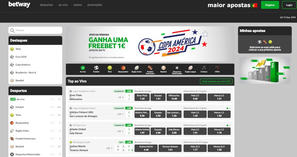 betway site de apostas esportivas portugal