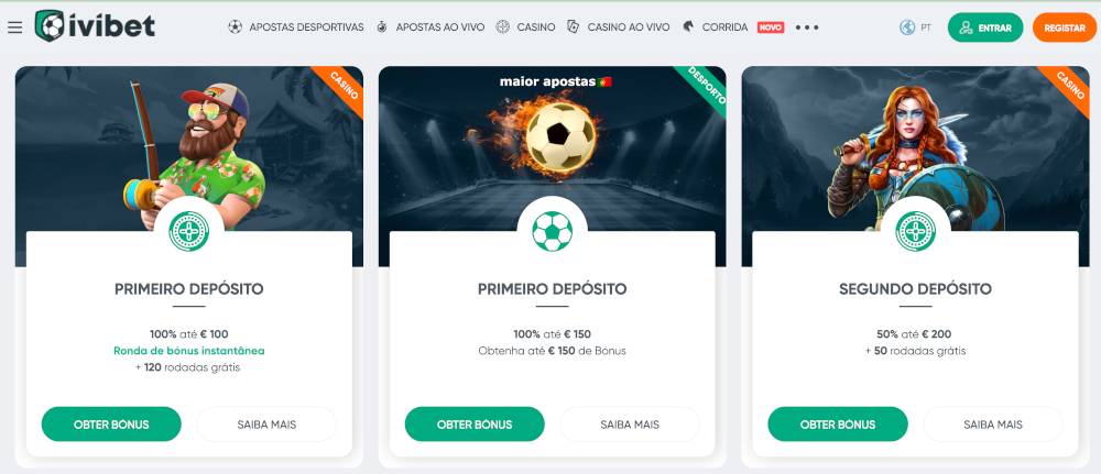 bonus de desporto ivibet com giros grátis